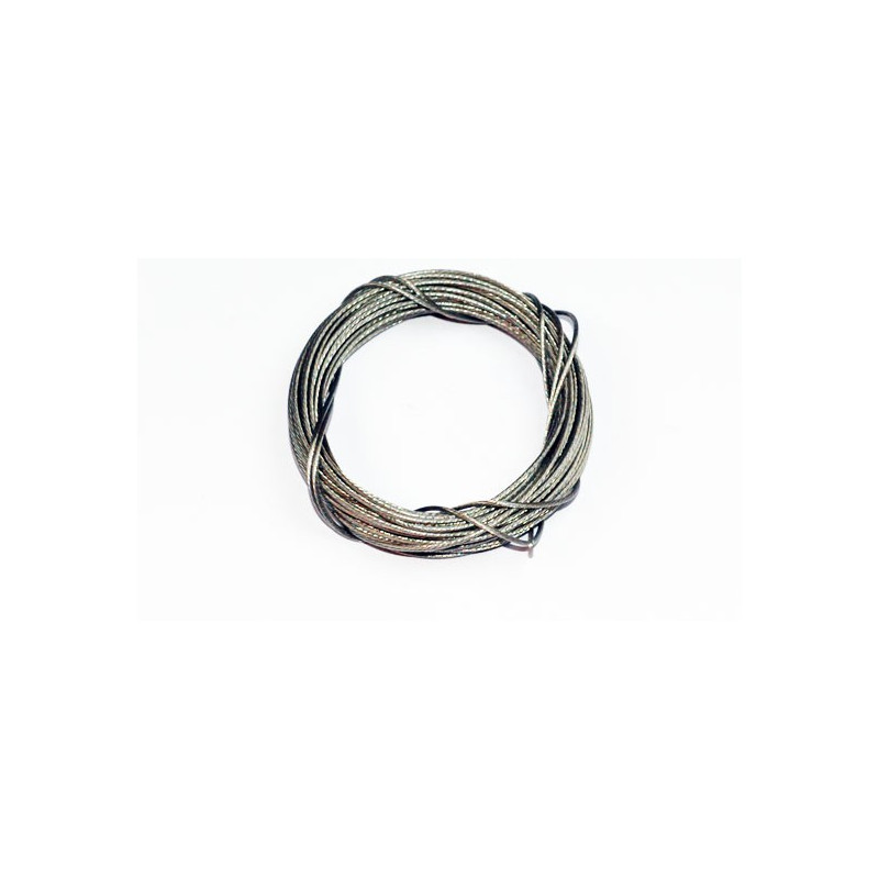 Accessoire embarqué Câble acier inox tressé 0.7mm longueur 5m