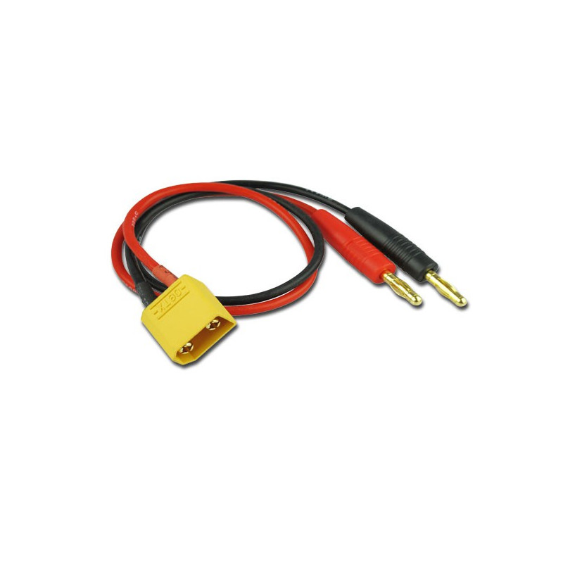 Chargeur pour accu pour appareil radiocommandé Cordon de charge XT-90 (5pcs)