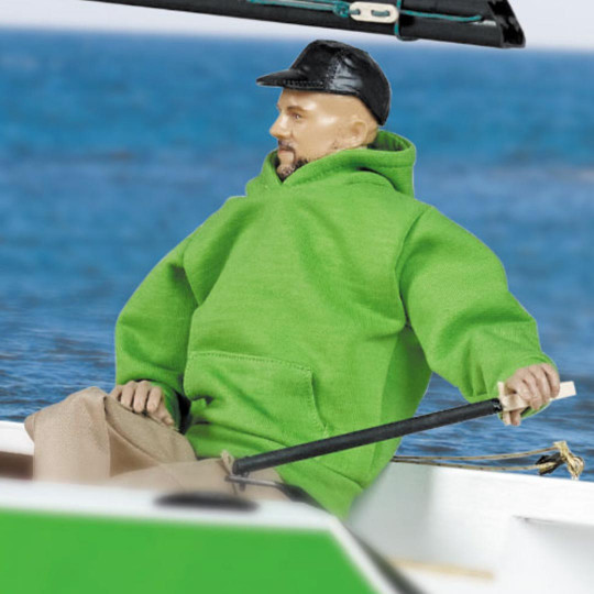 Figurina dello skipper Luca...