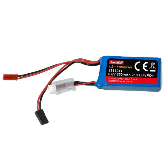 Batteria LiFePO4 6,6 V 850...