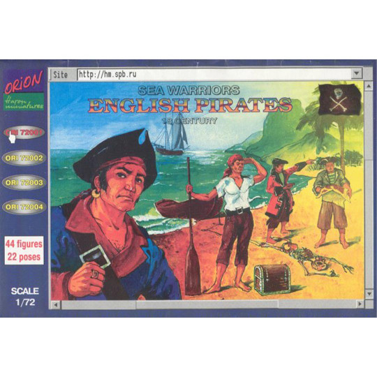 Figurina Pirati Inglesi...