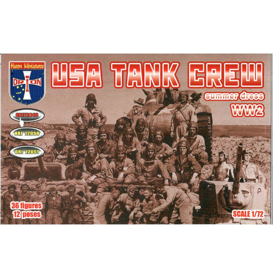 Figurina equipaggio carro...