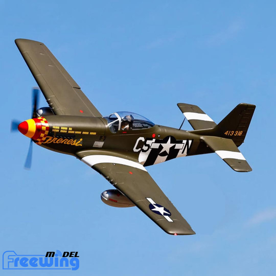 Aereo elettrico RC P-51D...