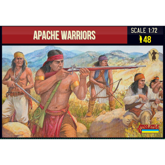 Figurine Guerrieri Apache 1:72