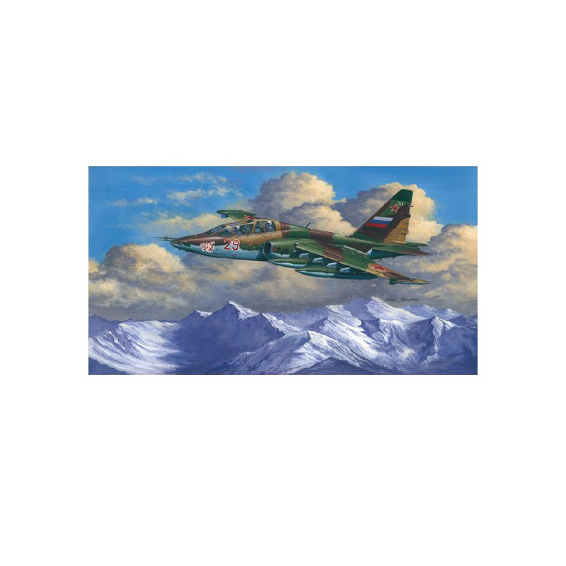 Maquette d'avion en plastique SU-25UB FROGFOOT B