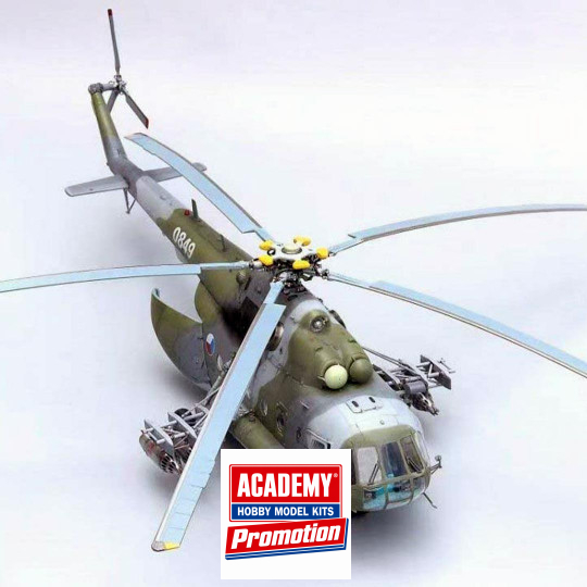 Modello d’hélicoptère Mi-17...