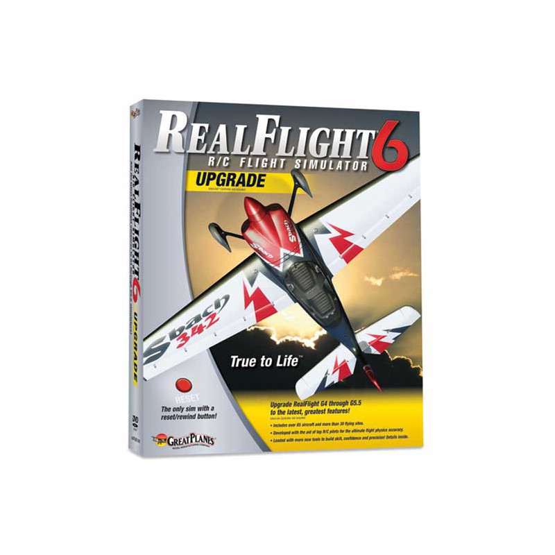 Simulateurs de vol pour avion radiocommandé UPGRADE REALFLIGHT G6