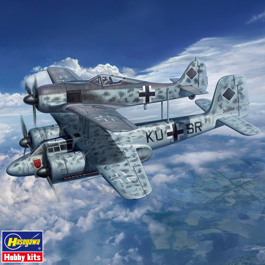 Modello Ta154A-1 & Fw190A-8...
