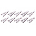 Accessoire embarqué Chapes nylon "Mini Snap" M2 (10 pcs)