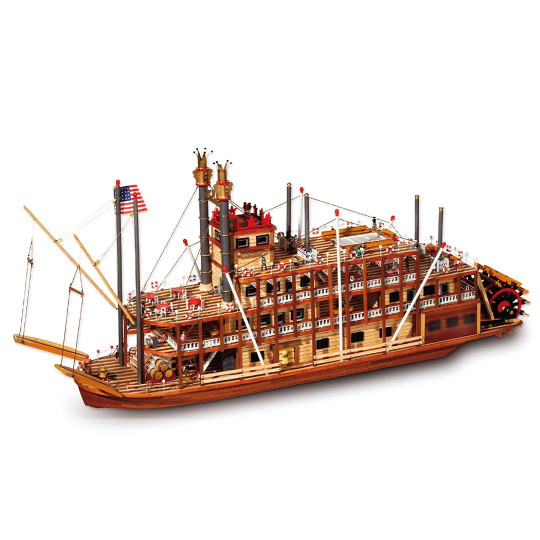 Modello de bateau à vapeur...