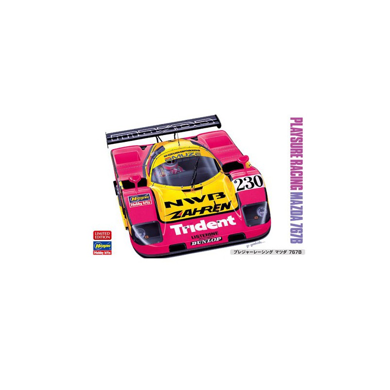 Maquette de voiture en plastique PLAYSURE RACING MAZDA 767B au 1/24