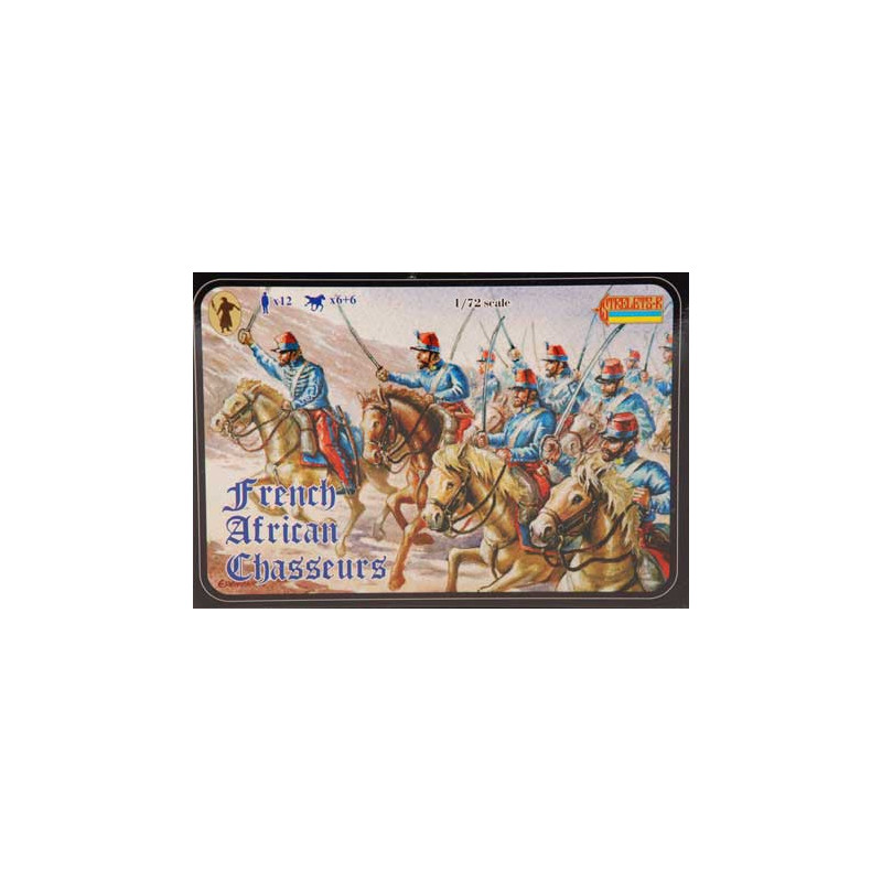 Figurine CHASSEURS FRANCAIS AFRIQUE1/72