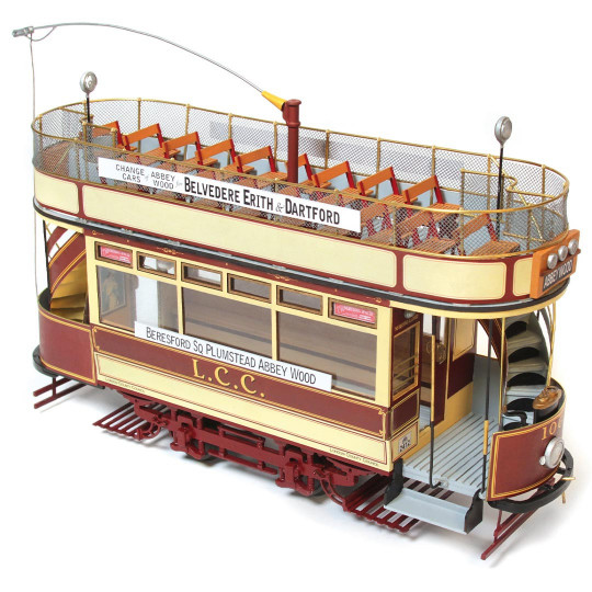 Modello di tram elettrico...