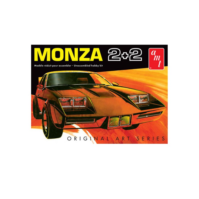 Maquette de voiture en plastique Chevy Monza 2+2 Customs 1/25