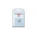 Accastillage de bateau Cloche en laiton 9x8mm (2pcs)