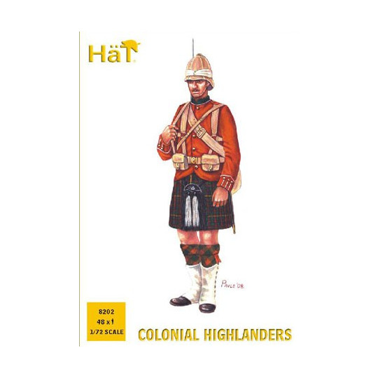Figurine ECOSSAIS COLONIAUX1/72