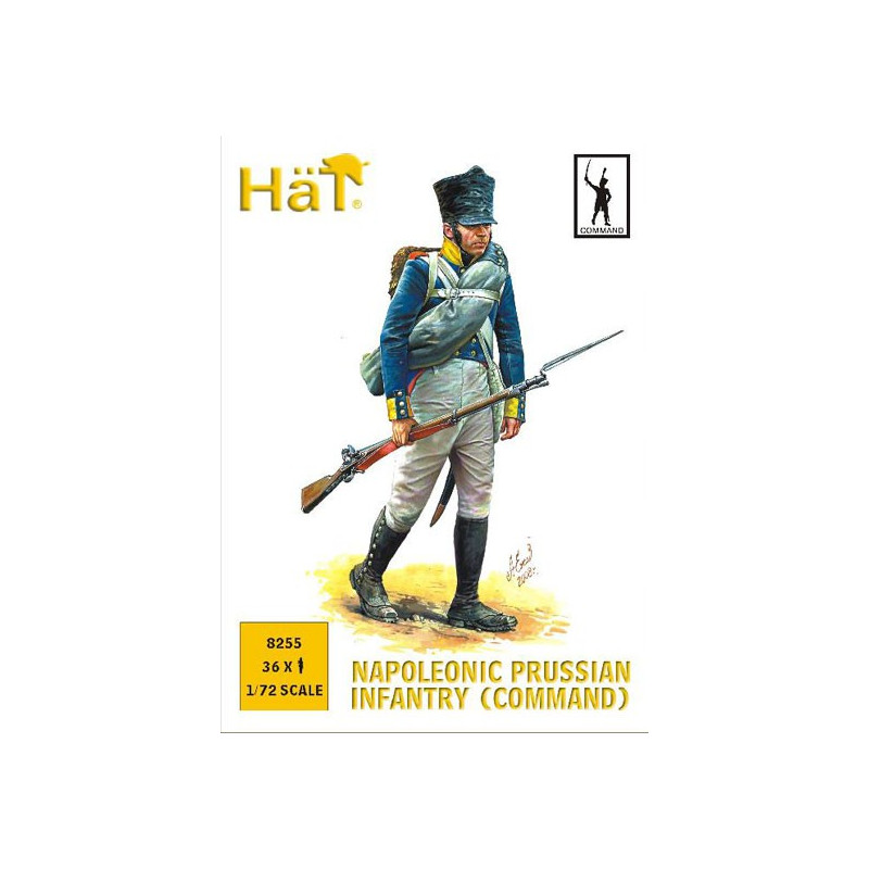 Figurine COMMANDEMENT INF. PRUS. 1/72