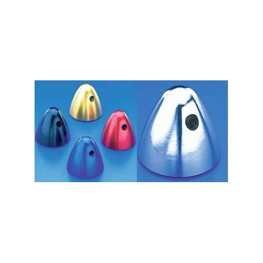 Accessoire embarqué CONE ECROU ALUMINUM NOIR 1/4" - 28