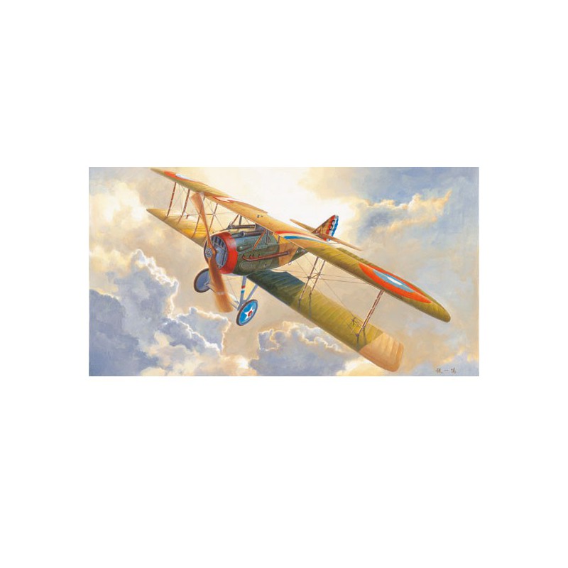 Maquette d'avion en plastique SPAD S.XIII 1/24