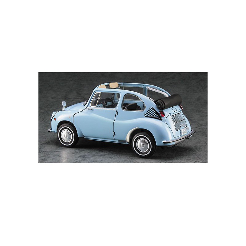 Maquette de voiture en plastique SUBARU 360 “CONV.” 1/24