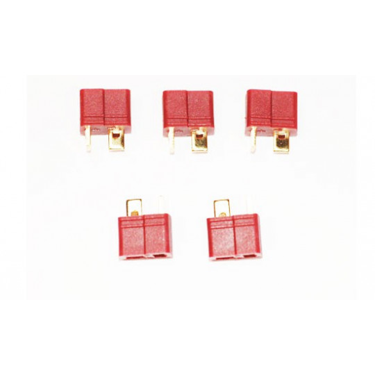 Chargeur pour accu pour appareil radiocommandé Connecteur DEAN Femelle, or (100 pcs)