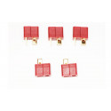 Chargeur pour accu pour appareil radiocommandé Connecteur DEAN Femelle, or (5 pcs)