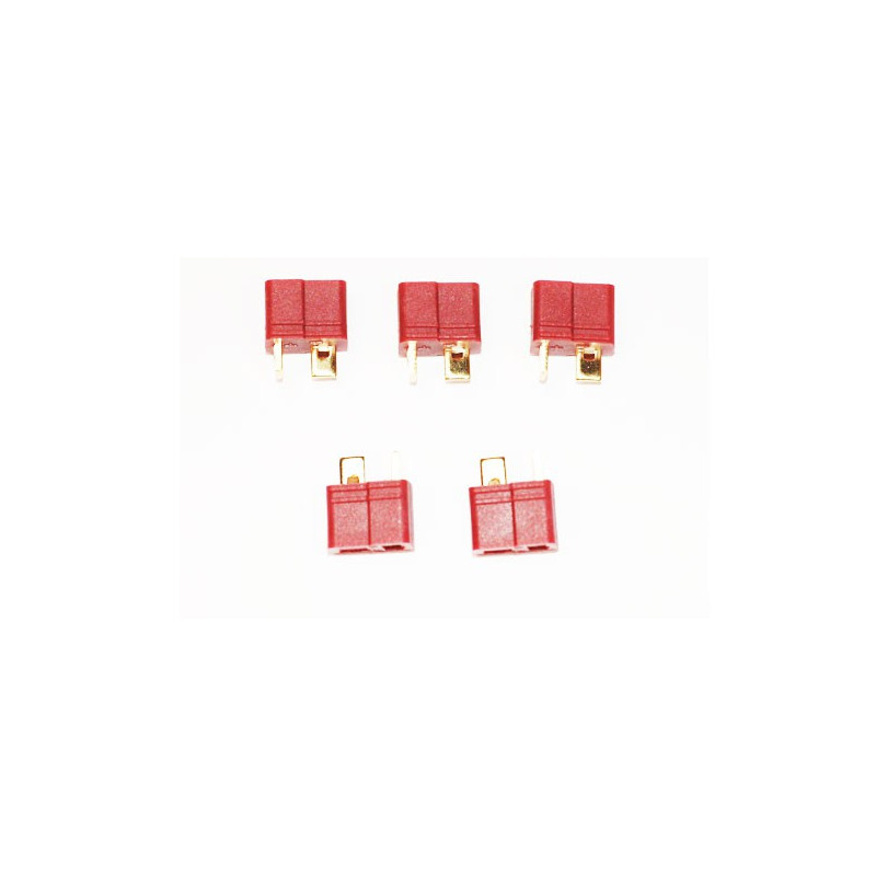 Chargeur pour accu pour appareil radiocommandé Connecteur DEAN Femelle, or (5 pcs)