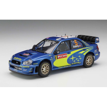 Maquette de voiture en plastique SUBARU IMPREZA WRC 2005