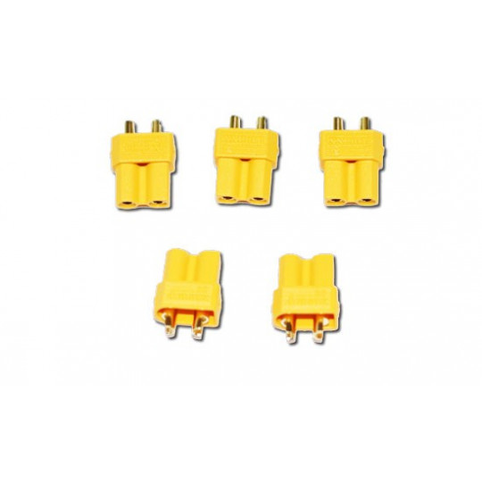 Chargeur pour accu pour appareil radiocommandé Connecteur XT-30 Femelle or (100 pcs)