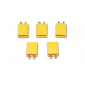Chargeur pour accu pour appareil radiocommandé Connecteur XT-30 Mâle or (5 pcs)