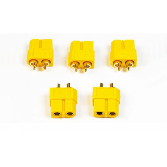 Chargeur pour accu pour appareil radiocommandé Connecteur XT-60 Femelle or (100pcs)