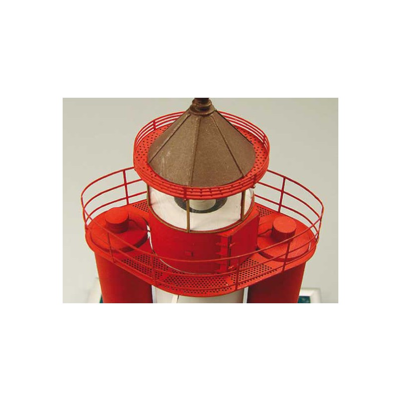 Phare de bateau radiocommandé Phare VIERENDEHLGRUND