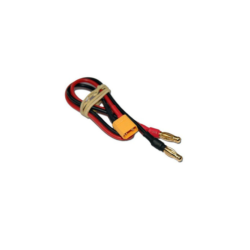 Chargeur pour accu pour appareil radiocommandé Cordon de charge XT-30