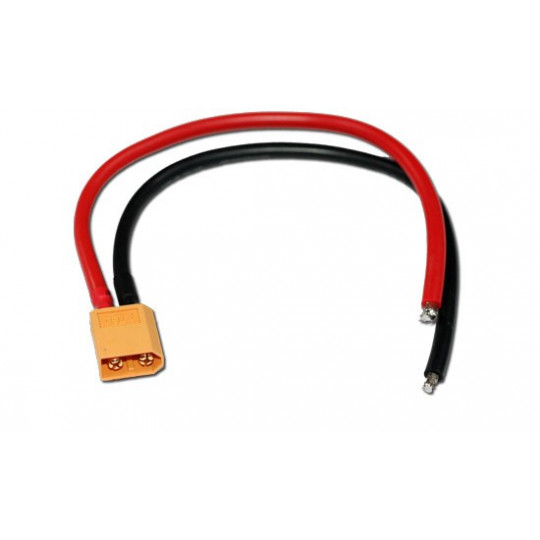 Chargeur pour accu pour appareil radiocommandé Cordon XT-60 Mâle longueur 20cm