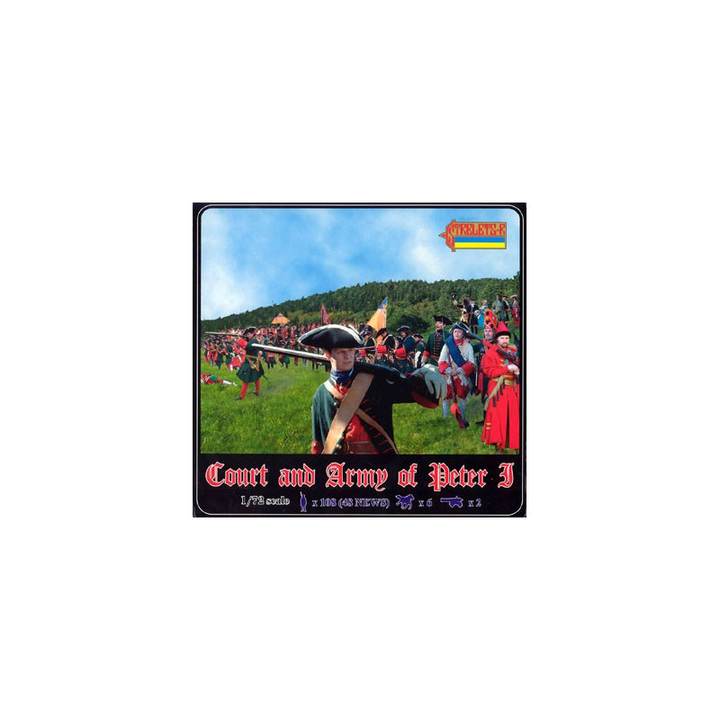 Figurine COUR ET ARMEE PETER LE GRAND