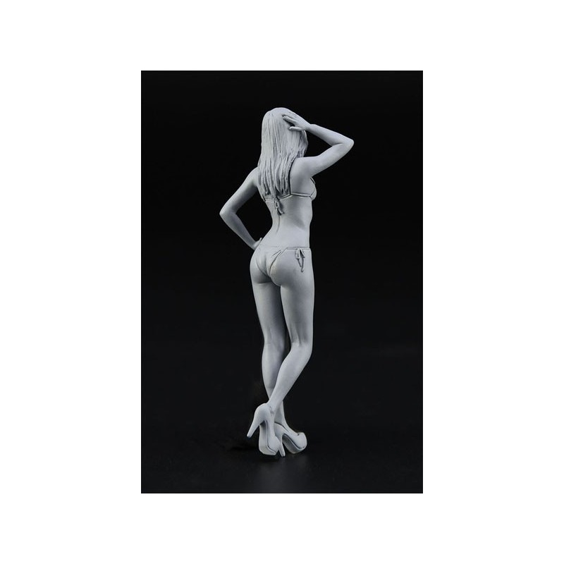 Maquette de voiture en plastique VW Type 2 Van + figure 1/24