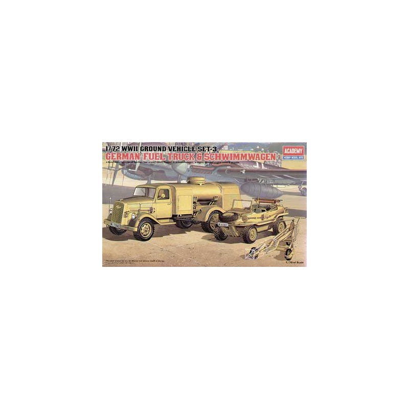 Maquette de Char en plastique EDW Tankwagen & Sch. 1/72