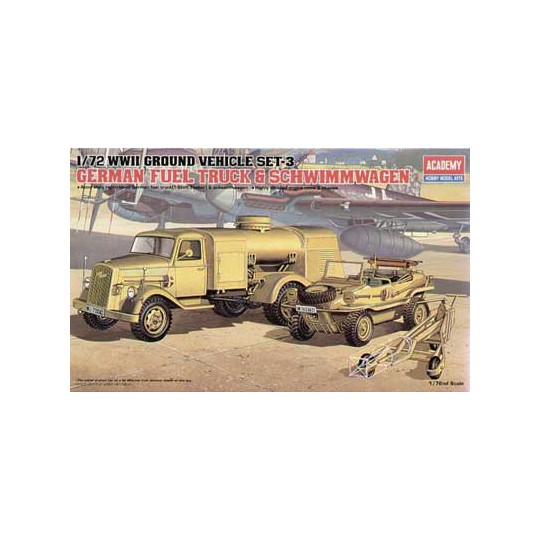 Maquette de Char en plastique EDW Tankwagen & Sch. 1/72