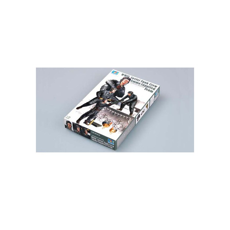 Figurine WW2 Soviet Tank Crew Ammo Team