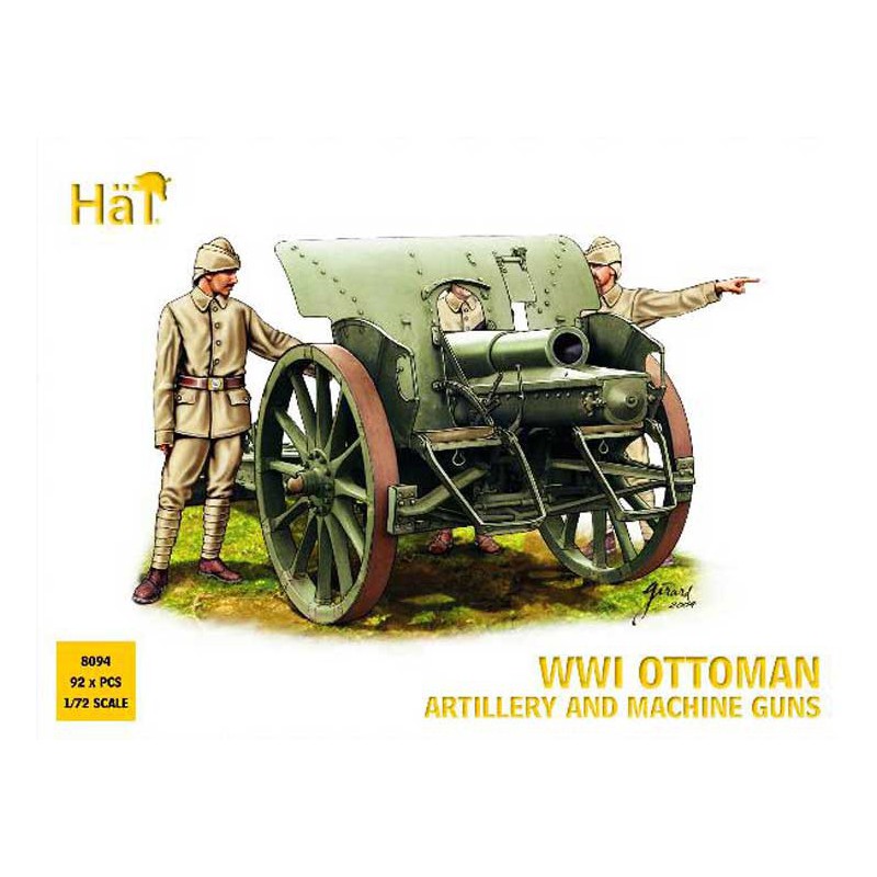 Figurine ART OTTOMANE + CANON WWI1/72