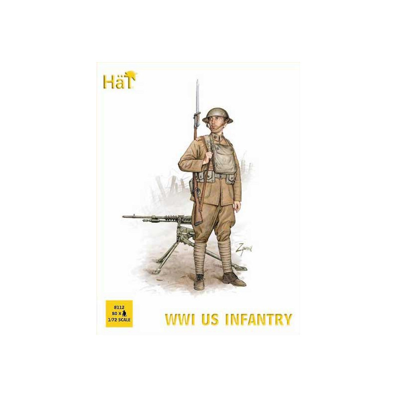 Figurine Infanterie US WWI 1/72