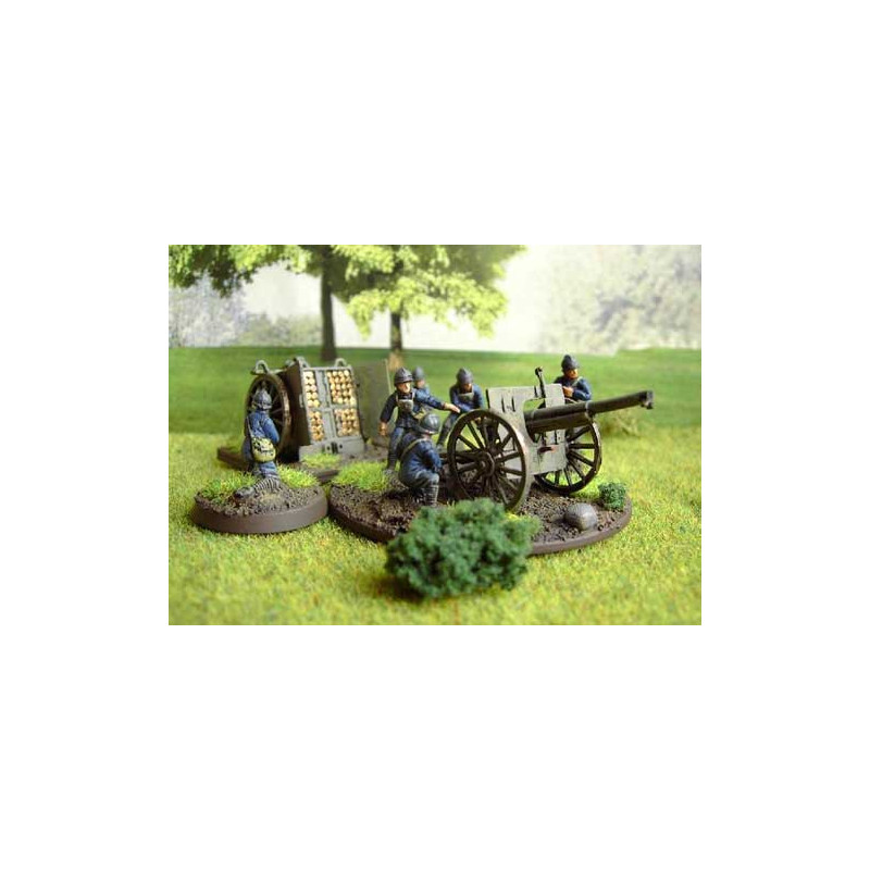 Figurine CANON FRANCAIS 75mmWWI 1/72