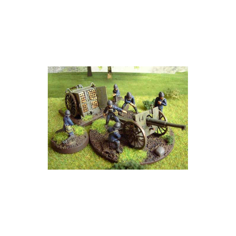 Figurine CANON FRANCAIS 75mmWWI 1/72