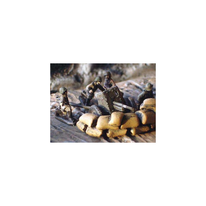 Figurine German Pack 36 37mm ATGun 1/72