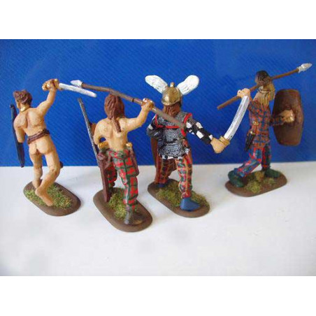 Figurine BANDES DE GUERRE GALLIC 1/32