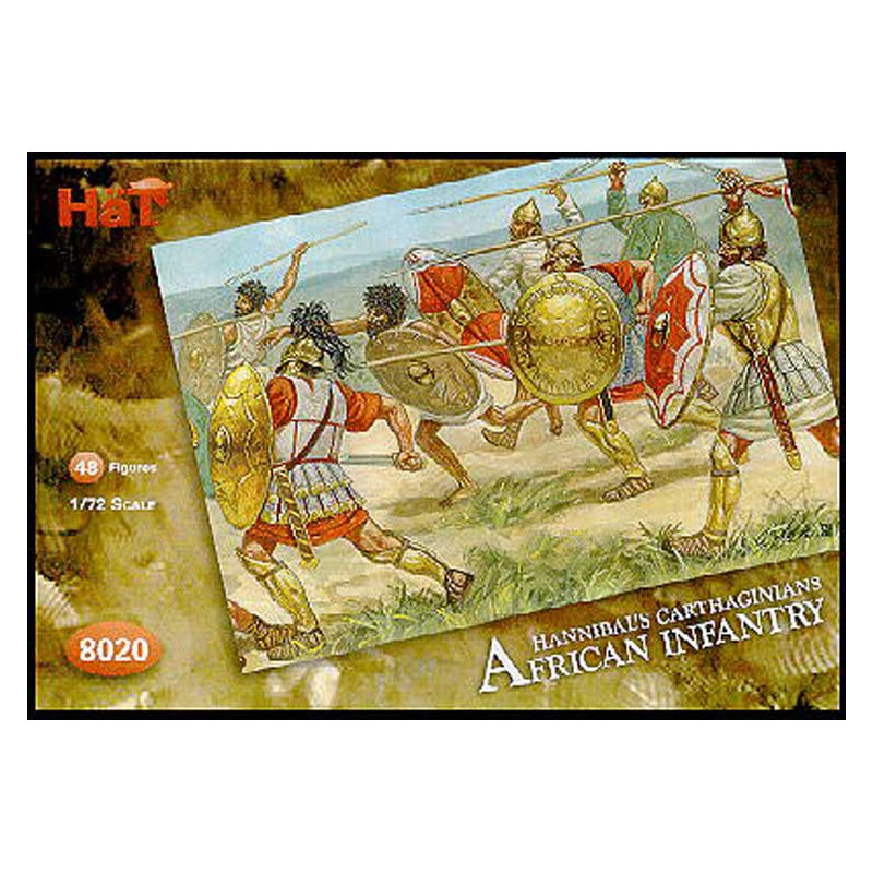 Figurine Carthag. INF. Afriquaine 1/72