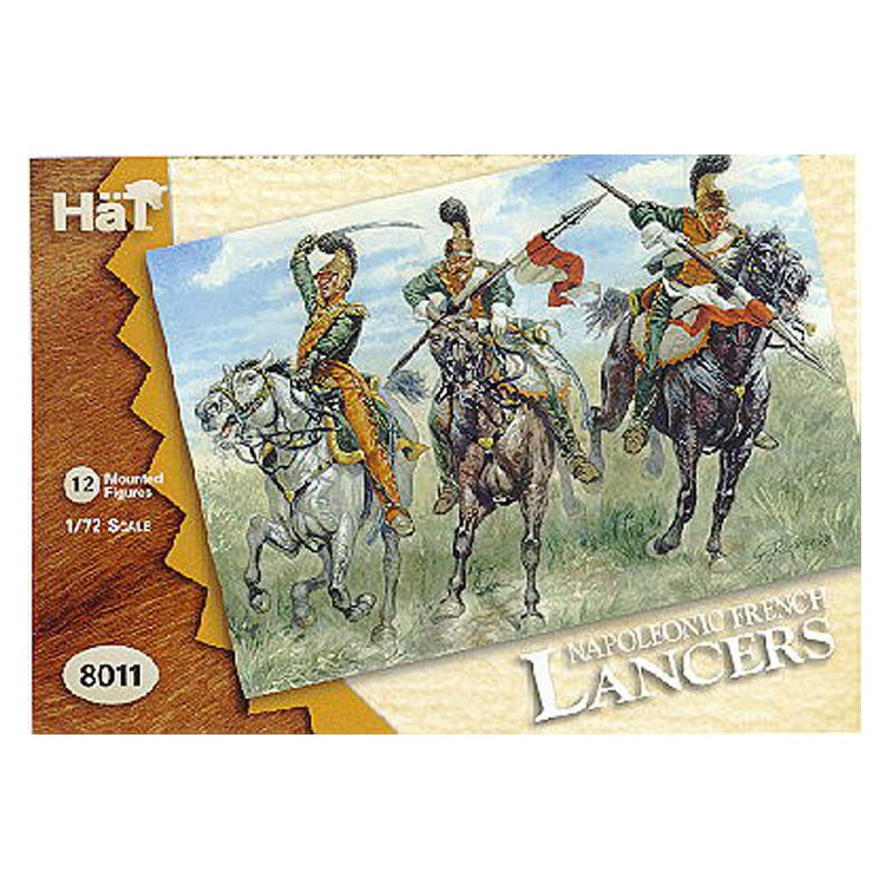 Figurine LANCIERS LEGERS FRANCAIS 1/72