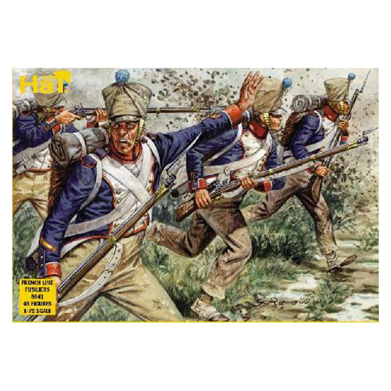 Figurine FUSILIERS FRANCAIS NAPOL. 1/72