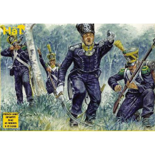 Figurine INF.LEGERE FRAN. NAPOL. 1/72