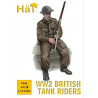 Figurine Equipage Tank Anglais WW2 1/72